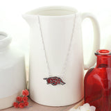 Arkansas Crystal Logo Necklace