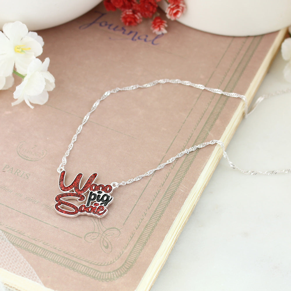 Arkansas Slogan Necklace