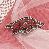 Arkansas Crystal Logo Pin