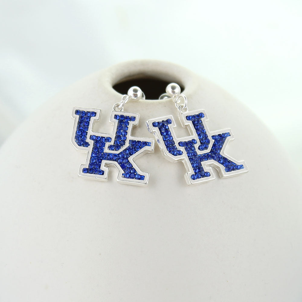 Kentucky Crystal Logo Earring