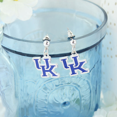 Kentucky Enamel Logo Earrings