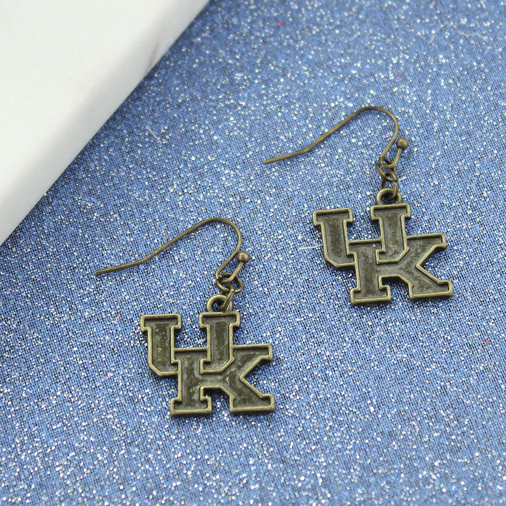 Kentucky Vintage Style Logo Earrings