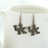 Kentucky Vintage Style Logo Earrings