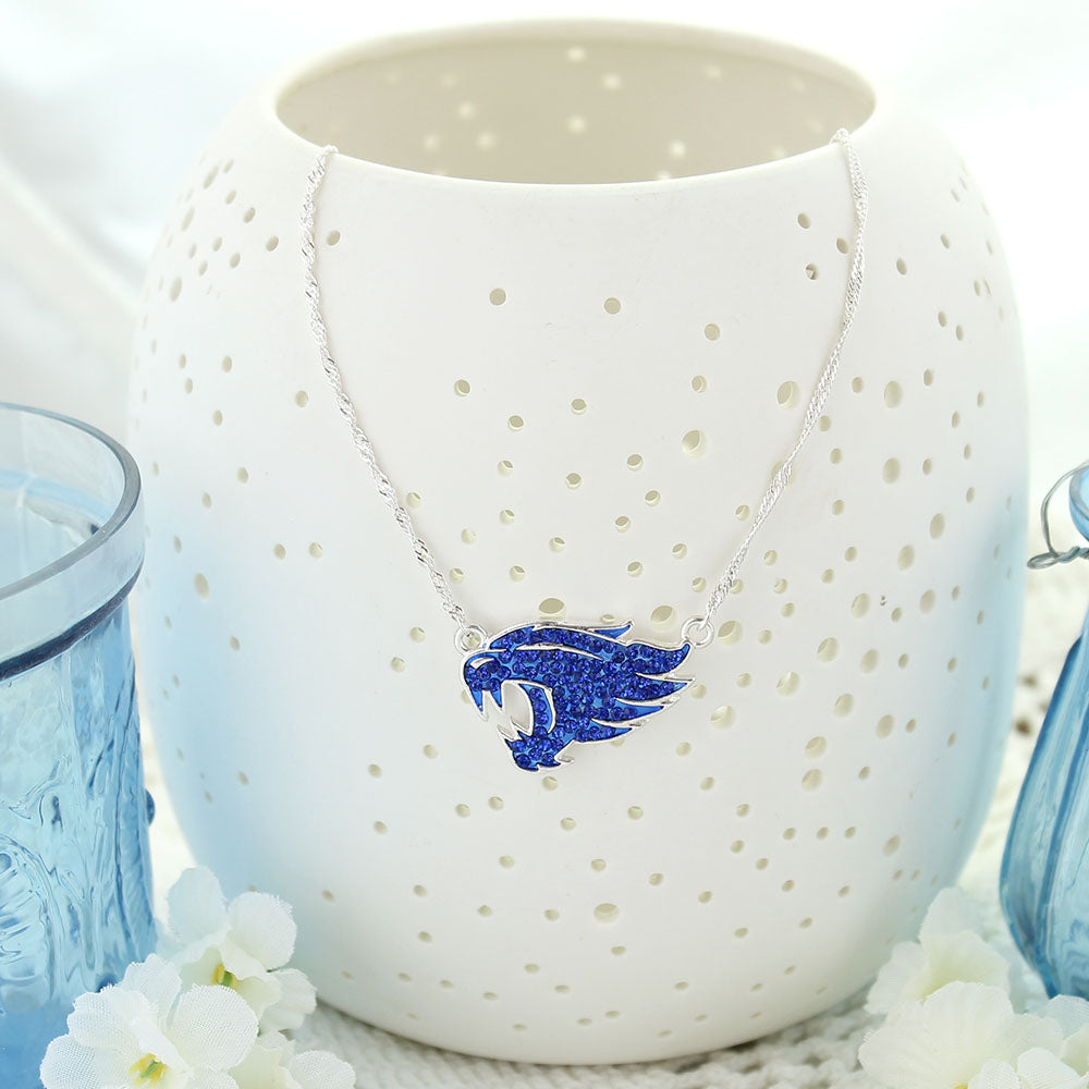 Kentucky Wildcats Crystal Logo Necklace