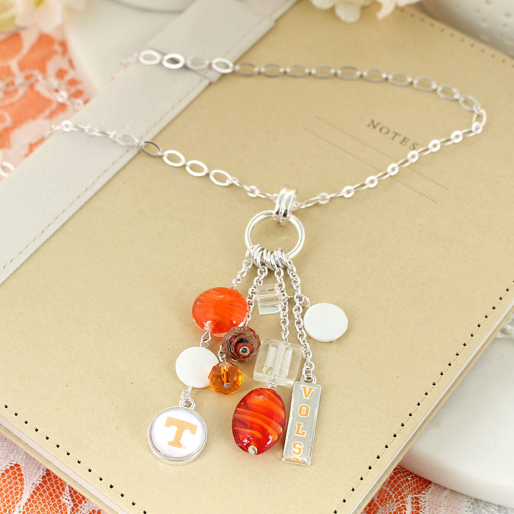 Tennessee Cluster Necklace