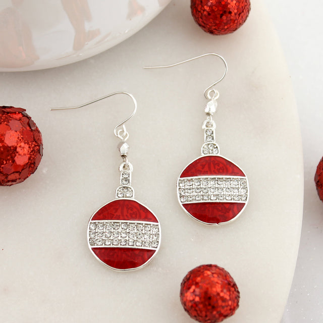 Crystal Ornament Earrings