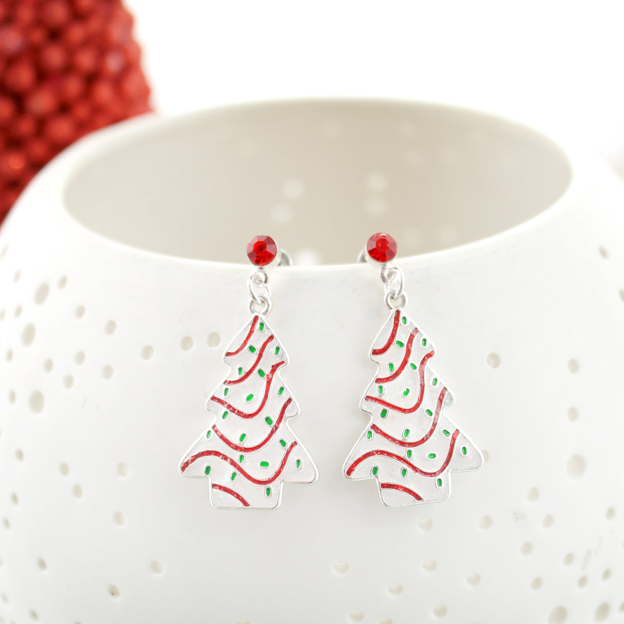 Sprinkle Tree Earrings