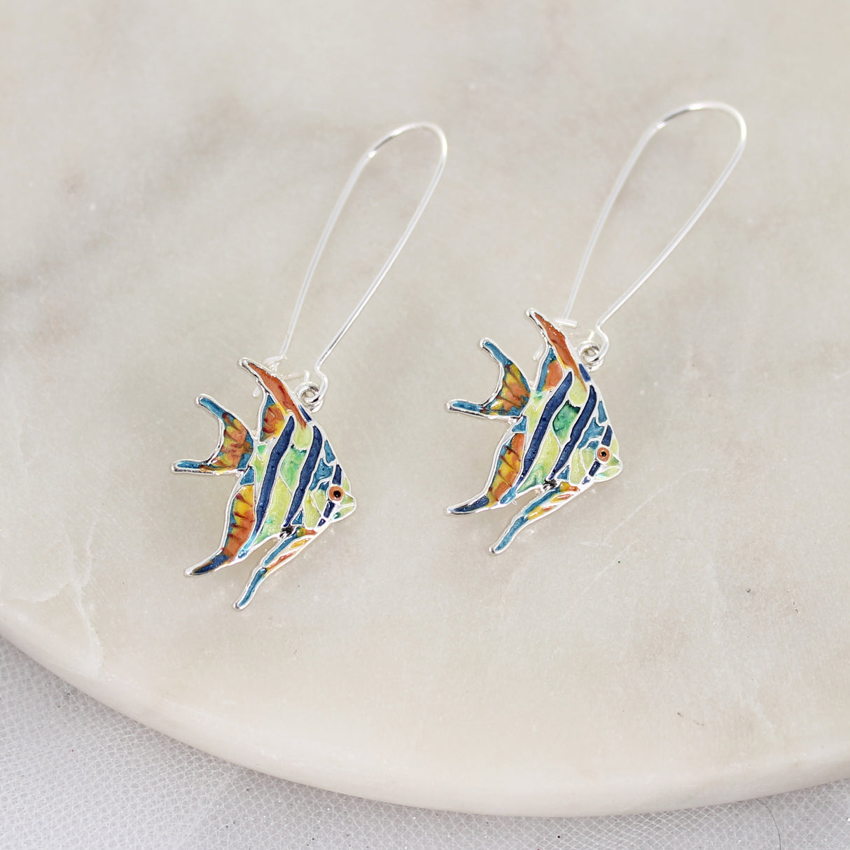 Rainbow Fish Earrings