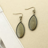 Vintage Oval Earrings