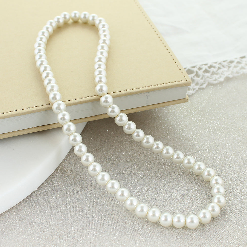 18” Pearl Stretch Necklace