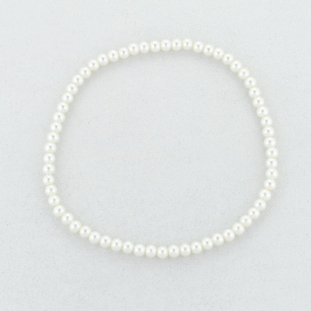 18” Pearl Stretch Necklace