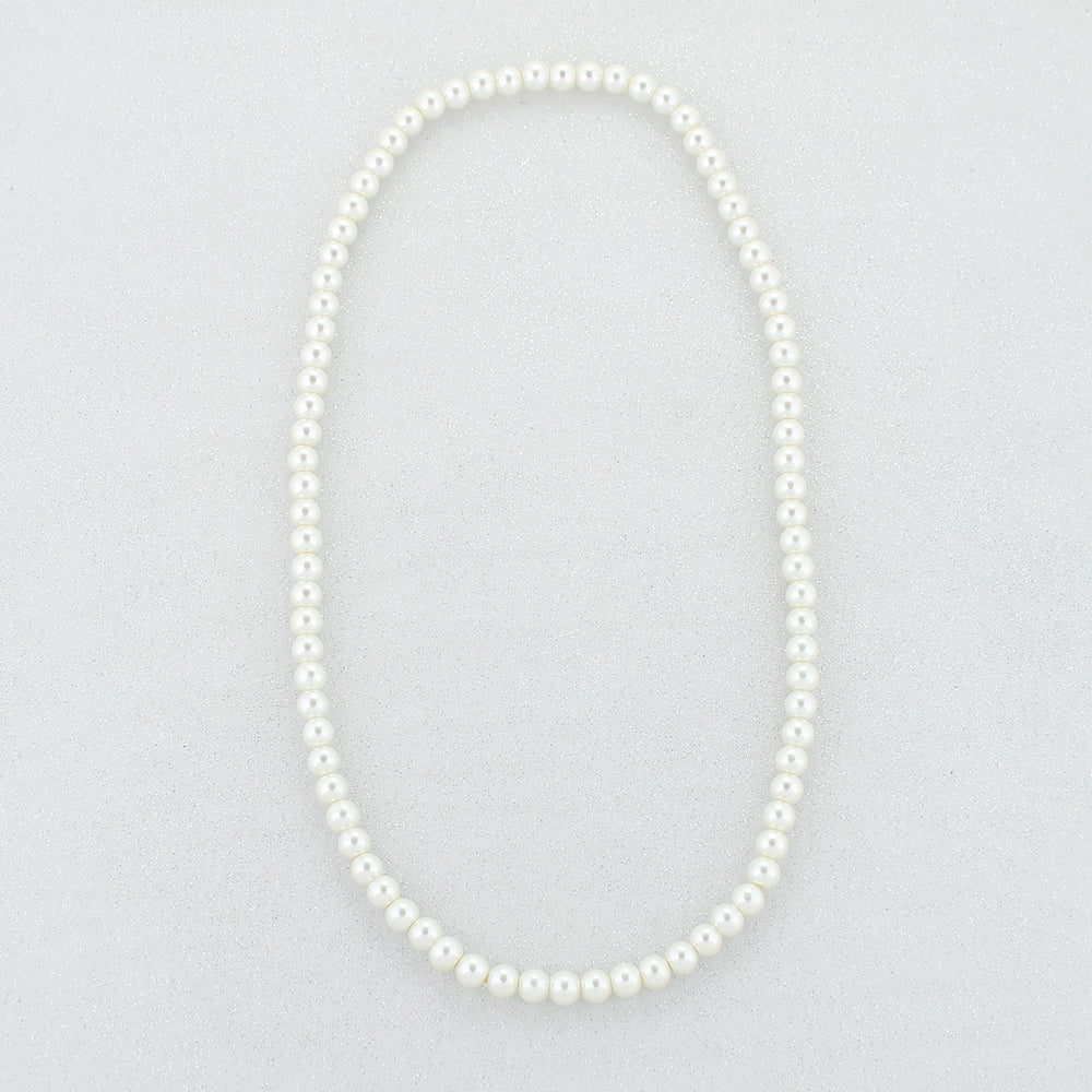 24" Pearl Stretch Necklace