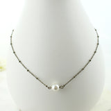 16 - 18" Pearl Satellite Chain Choker