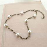 16 - 18” Pearl & Chain Necklace