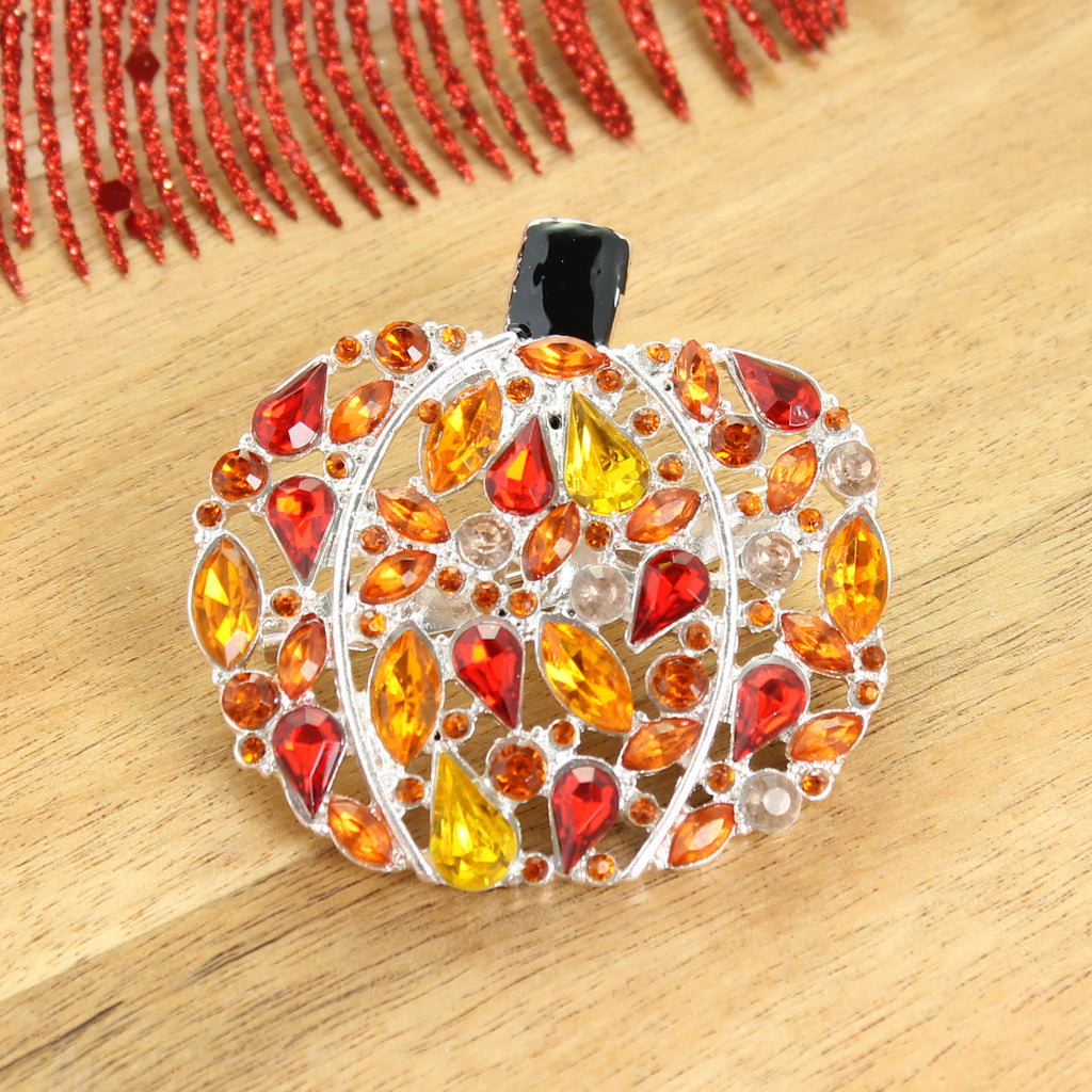Jewel Pumpkin Pin/Pendant