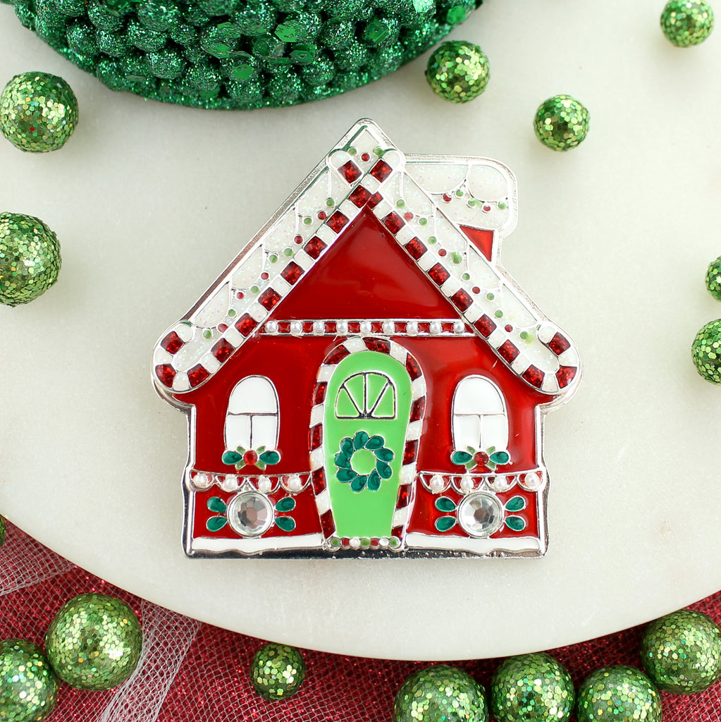 Coming Soon! Gingerbread House Pin/Pendant