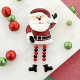 Coming Soon! Dangle Leg Santa Pin/Pendant