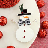 Rustic Snowman Pin/Pendant