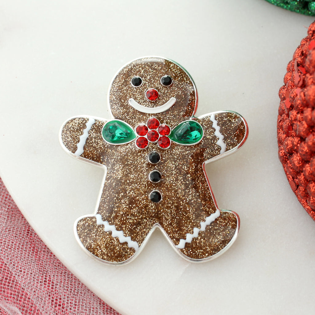 Gingerbread Man Pin/Pendant