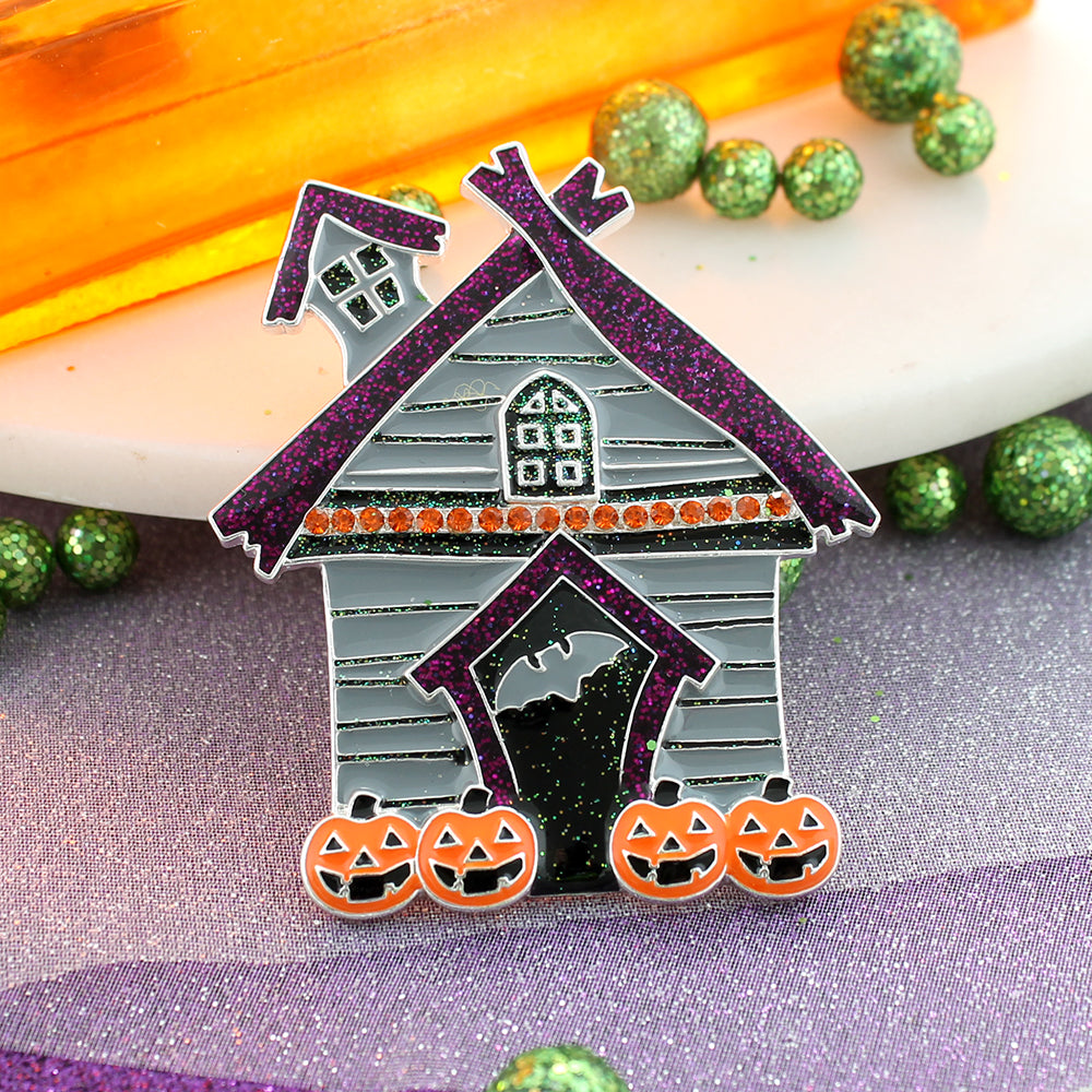 Haunted House Pin/Pendant