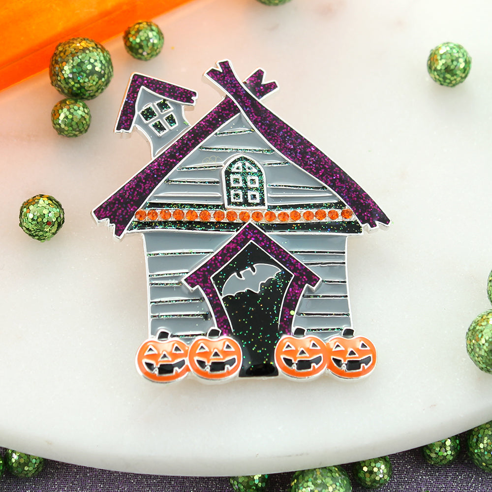 Haunted House Pin/Pendant