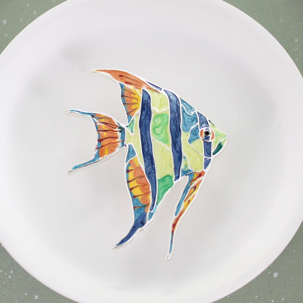 Rainbow Fish Pin/Pendant