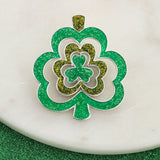 Spinning St. Patrick’s Day Shamrock Pendant