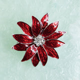 Poinsettia Clip-on Pendant