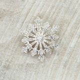 Crystal Snowflake Pin/Pendant