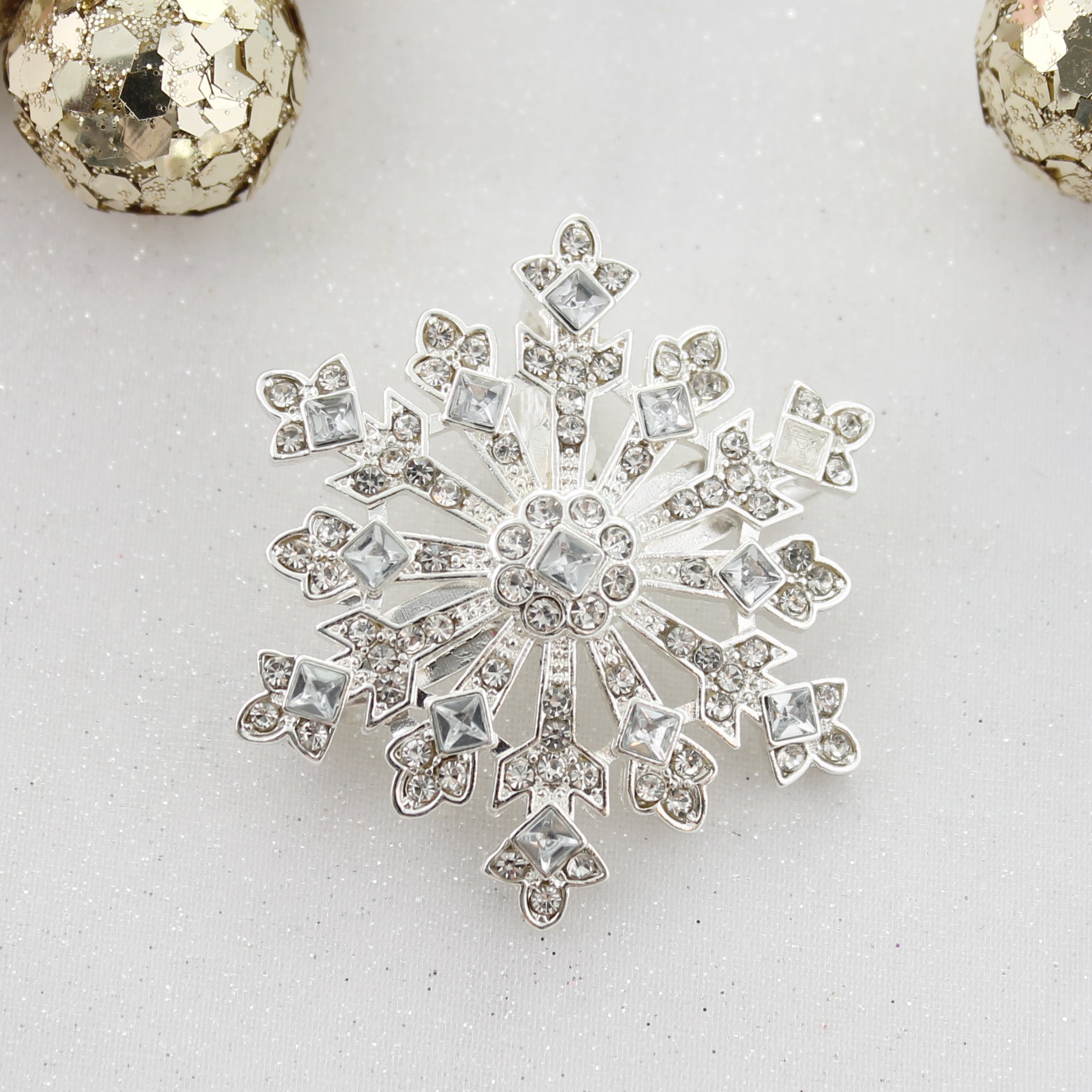 Crystal Snowflake Christmas Pin/Pendant – Seasons Jewelry - Retail